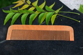 Flat comb - pack of 1 wooden comb